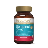 Herbs of Gold Ubiquinol 150mg 60 Capsules 