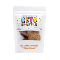 Deliciously Low Carb Keto Cookies Pecan And Orange 100g