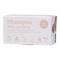 Shampoo With A Purpose Colour Treated Shampoo and Conditioner Bar 135g