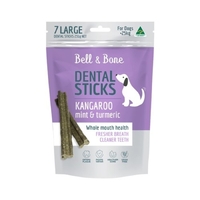 Bell & Bone Dental Sticks Kangroo & Turmeric Lg 231g