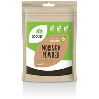 Lotus Moringa Powder Organic 70g