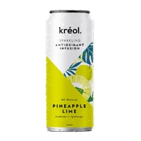 Kreol Sparkling Drink Pineapple Lime 330ml