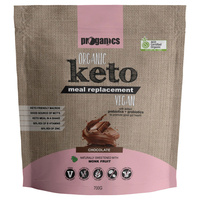 Proganics Organic Keto Meal Replacement Chocolate 700g