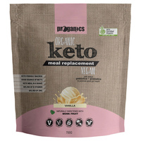 Proganics Organic Keto Meal Replacement Vanilla 700g