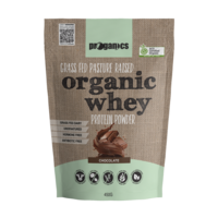 Proganics Organic Whey Protein Powder Chocolate 450g
