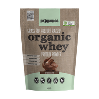 Proganics Organic Whey Protein Powder Chocolate 450g