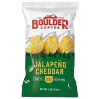 Boulder Canyon Jalapeno Cheddar Chips 142g