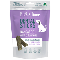 Bell & Bone Dental Sticks Kangroo & Turmeric Sm 126g