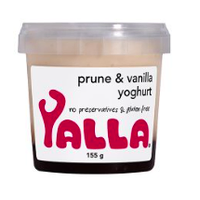 Yalla Prune & Vanilla Yoghurt 155g