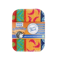 White Magic Scrubtastic Flat Pot Scrubber 1 Piece
