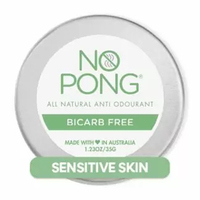 No Pong All-Natural Anti-Odourant Low Frag/Bicarb Free 35g