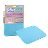WM Dish Drying Mat Sea Blue