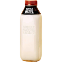 Schulz Organic Dairy Full Cream Milk Glass 1 Litre