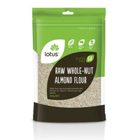 Lotus Raw Whole Nut Almond Flour 500g