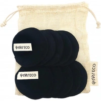 Ever Eco Reusable Facial Pads Black 10 Pack 
