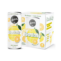 Remedy Sodaly Yuzu Lemon 4x250ml