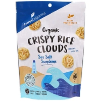 Ceres Organics Crispy Rice Clouds Sea Salt 30g