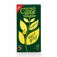 Nature's Cuppa Organic Earl Grey 60 Teabags