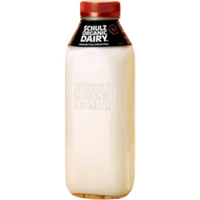 Schulz Organic Dairy Full Cream Milk Glass 1 Litre