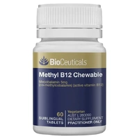 Bioceuticals Methyl B12 Chewable 60 Capsules