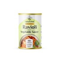 Nature First Organic Ravioli with Vegetable Sauce 400g