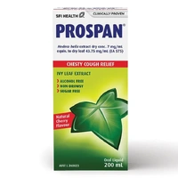 Prospan Chesty Cough Relief Cherry Liquid 200ml