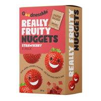 GoodnessMe Really Fruity Nuggets Strawberry 120g 8 Pack 