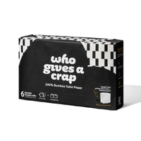 Who Gives A Crap Bamboo Toilet Paper 6 Pack 