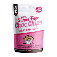 PBCo Choc Chips 98% Sugar Free 220g