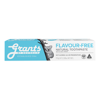 Grants Toothpaste Flavour & Fluoride Free 110g
