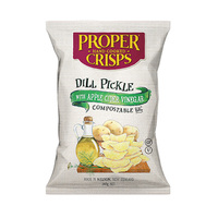 Proper Crisps Dill Pickle 140g