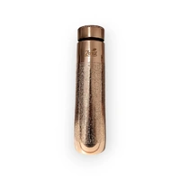 Zurit Copper Bottle Engraved Shine Cone Design 825ml
