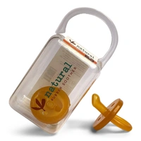 Natural Rubber Soother Twin Dummy Orthodontic 0-6mths Small