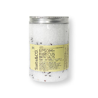 Salts & Co Epsom + Hibiscus Bath Salts 900g