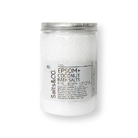 Salts & Co Epsom + Coconut Bath Salts 900g