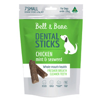 Bell & Bone Dental Sticks Chicken Mint & Seaweed Sml 126g