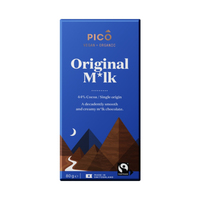 Pico Vegan Organic Chocolate Original Milk 80g
