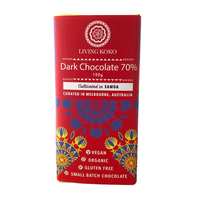 Living Koko Samoan 70% Dark Chocolate 100g 
