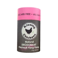 Kissing Chickens Natural Deodorant Stick Patchouli Ylang Ylang 60g