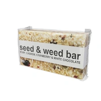 Seed And Weed Bar White Chocolate Cashew 90g