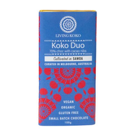 Living Koko Koko Duo Dark Chocolate 100g