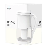 Ecobud Gentoo Lite Water Filter Jug White