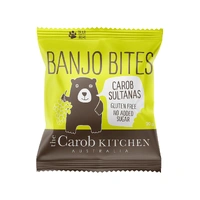 Carob Kitchen Banjo Bites Carob Coated Sultanas 20g
