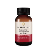 Wanderlust Berberine + Ashwagandha 120 Capsules
