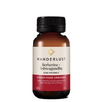 Wanderlust Berberine + Ashwagandha 120 Capsules