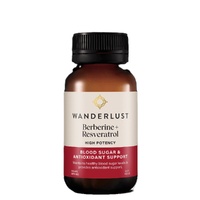 Wanderlust Berberine + Resveratrol 120 Capsules