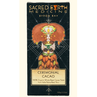 Sacred Earth Medicine Ceremonial Cacao Block 100g