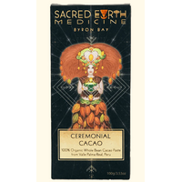 Sacred Earth Medicine Ceremonial Cacao Block 100g