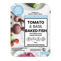 We Feed You Tomato & Basil Baked Fish 350g