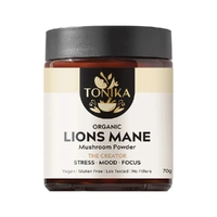 Tonika Organic Lion's Mane Mushroom Powder 70g